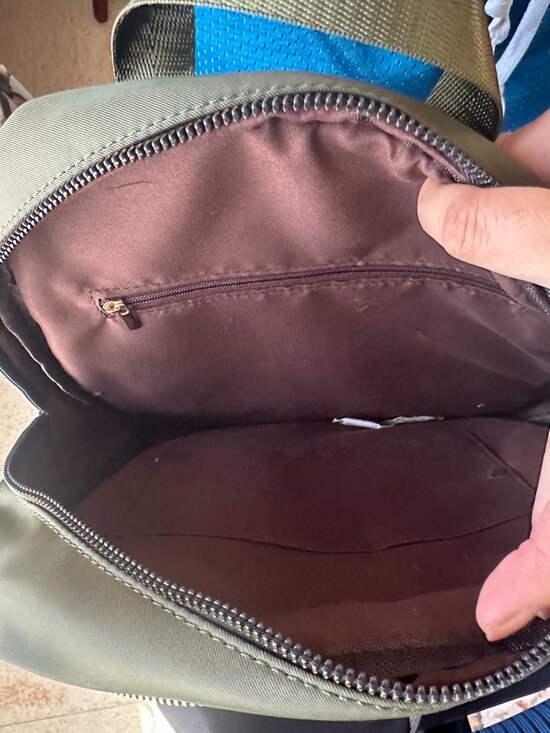 NWT Unbranded Olive Backpack Medium